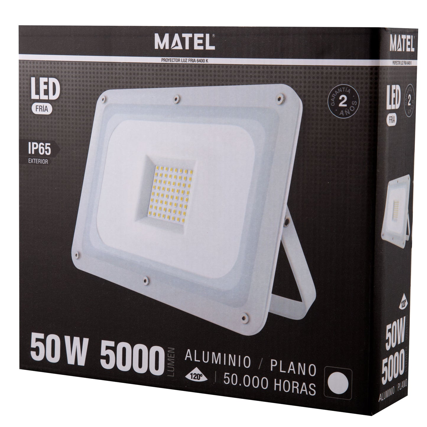 PROJETOR LED CRISTAL 10W 20W 30W 50W 6400K 2700K IP65 EXTERIOR