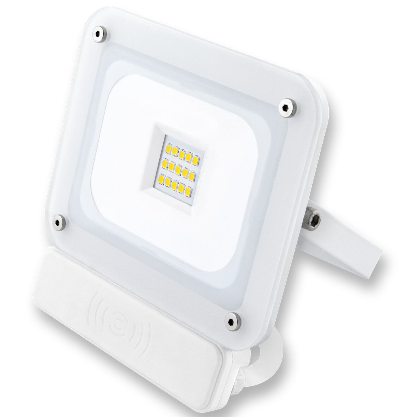 PROJECTEUR LED CRISTAL AVEC CAPTEUR 10W 20W 30W 50W 6400K 2700K IP65 EXTERIEUR