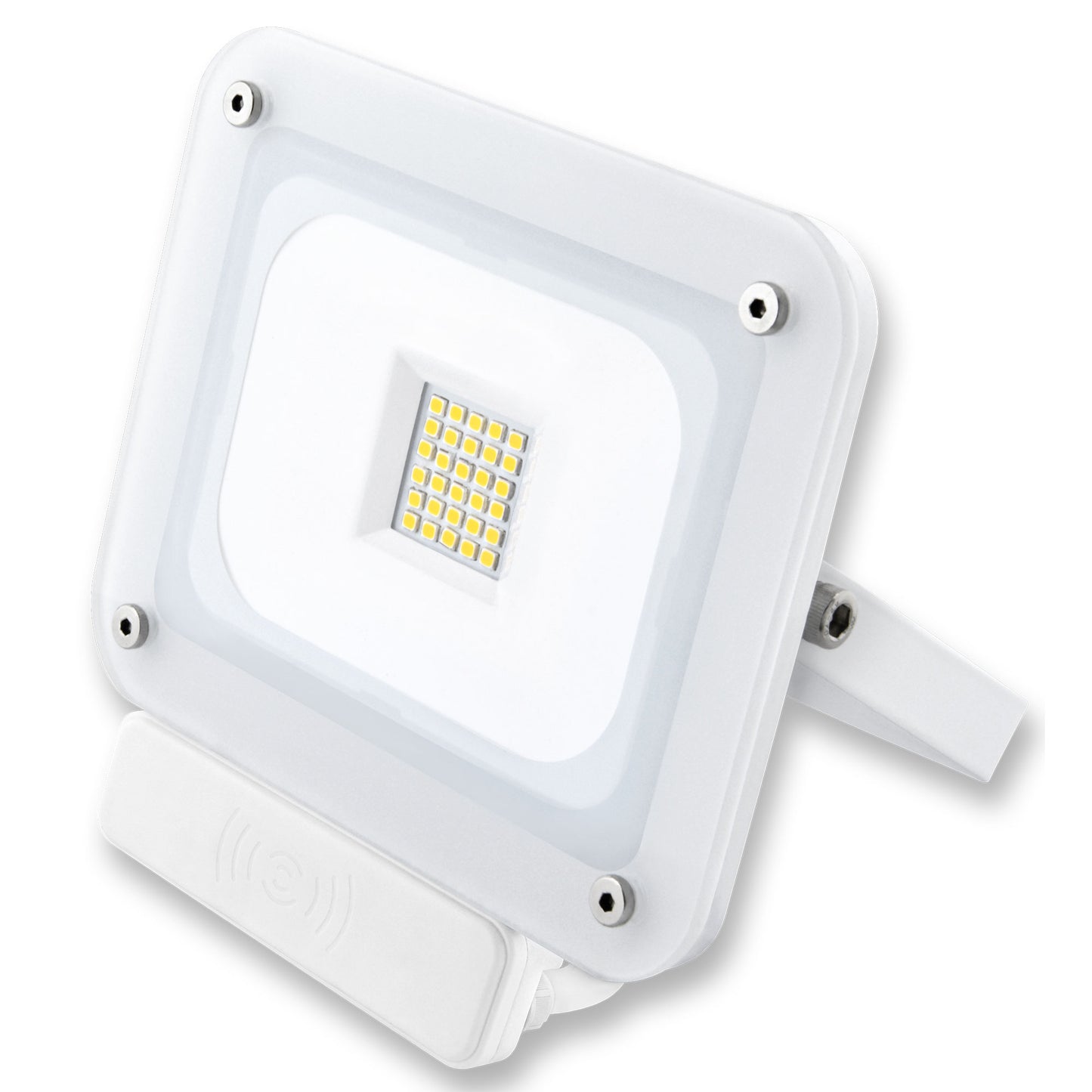 PROJECTEUR LED CRISTAL AVEC CAPTEUR 10W 20W 30W 50W 6400K 2700K IP65 EXTERIEUR