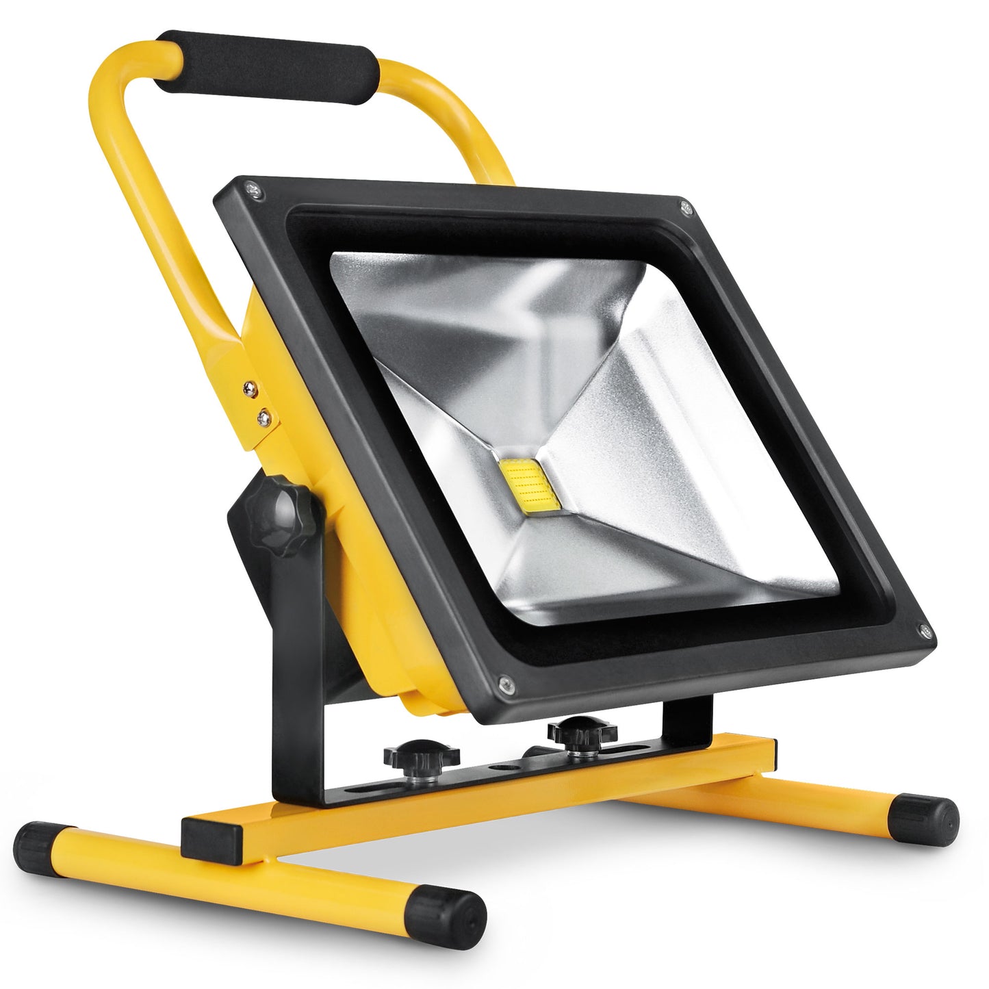 PROJETOR LED RECARREGÁVEL 10W 20W 30W 50W 6400K IP65 PARA EXTERIOR 230V AC