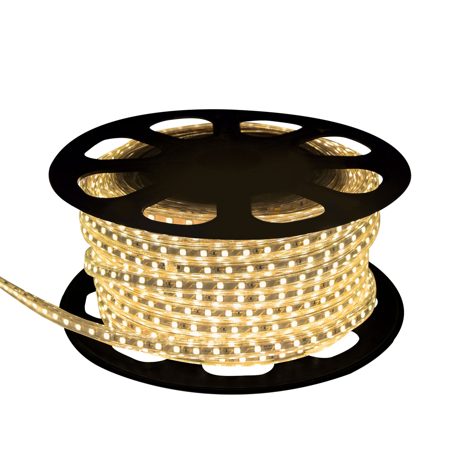 TIRAS DE FITAS LED 25M EM SILICONE QUALIDADE PREMIUM 220V AC IP68 SUBMERGIVEL