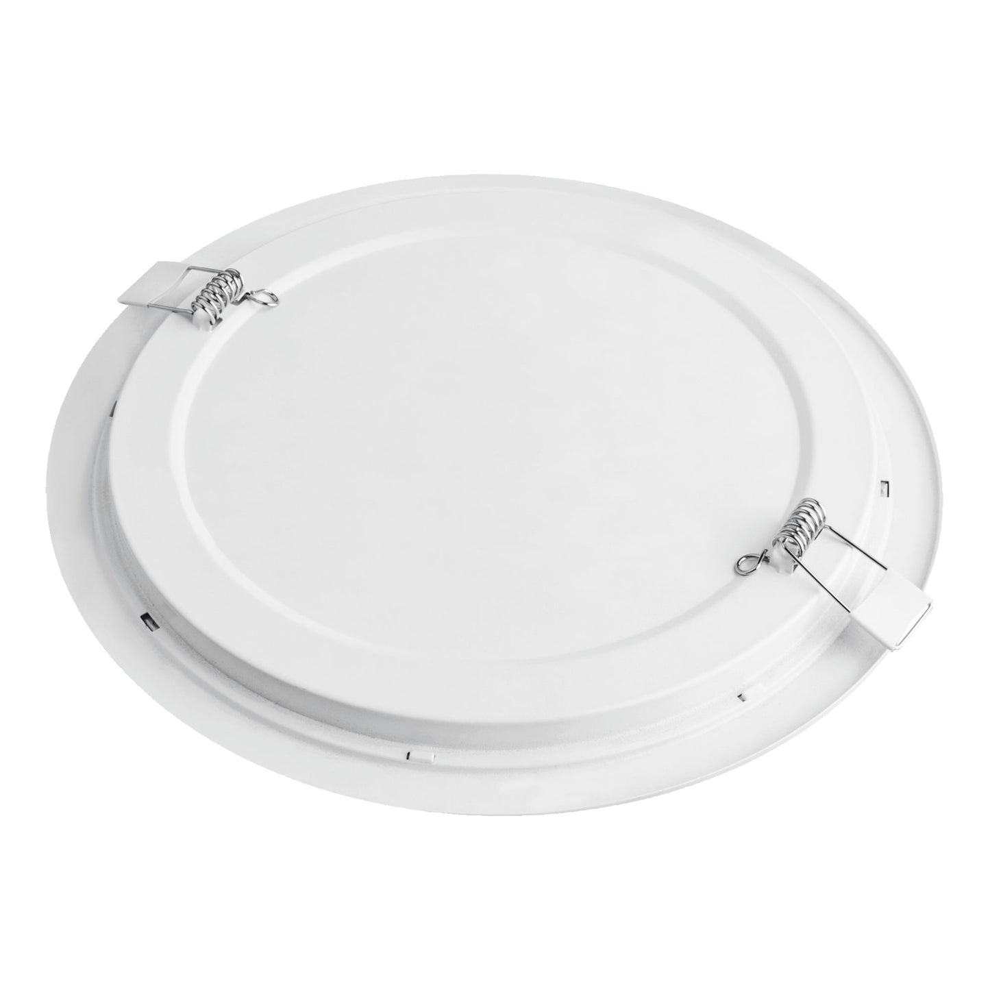 PLACA LED ULTRA FINA BRANCA REDONDA PLANA 120º EM ALUMÍNIO CORTE 190MM 230V AC