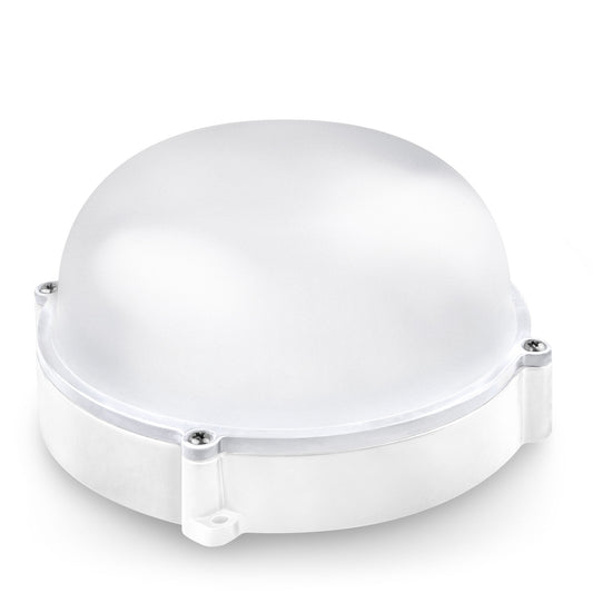 WHITE / BLACK LED APPLIANCE 12W ALUMINUM POLYCARBONATE 230V AC