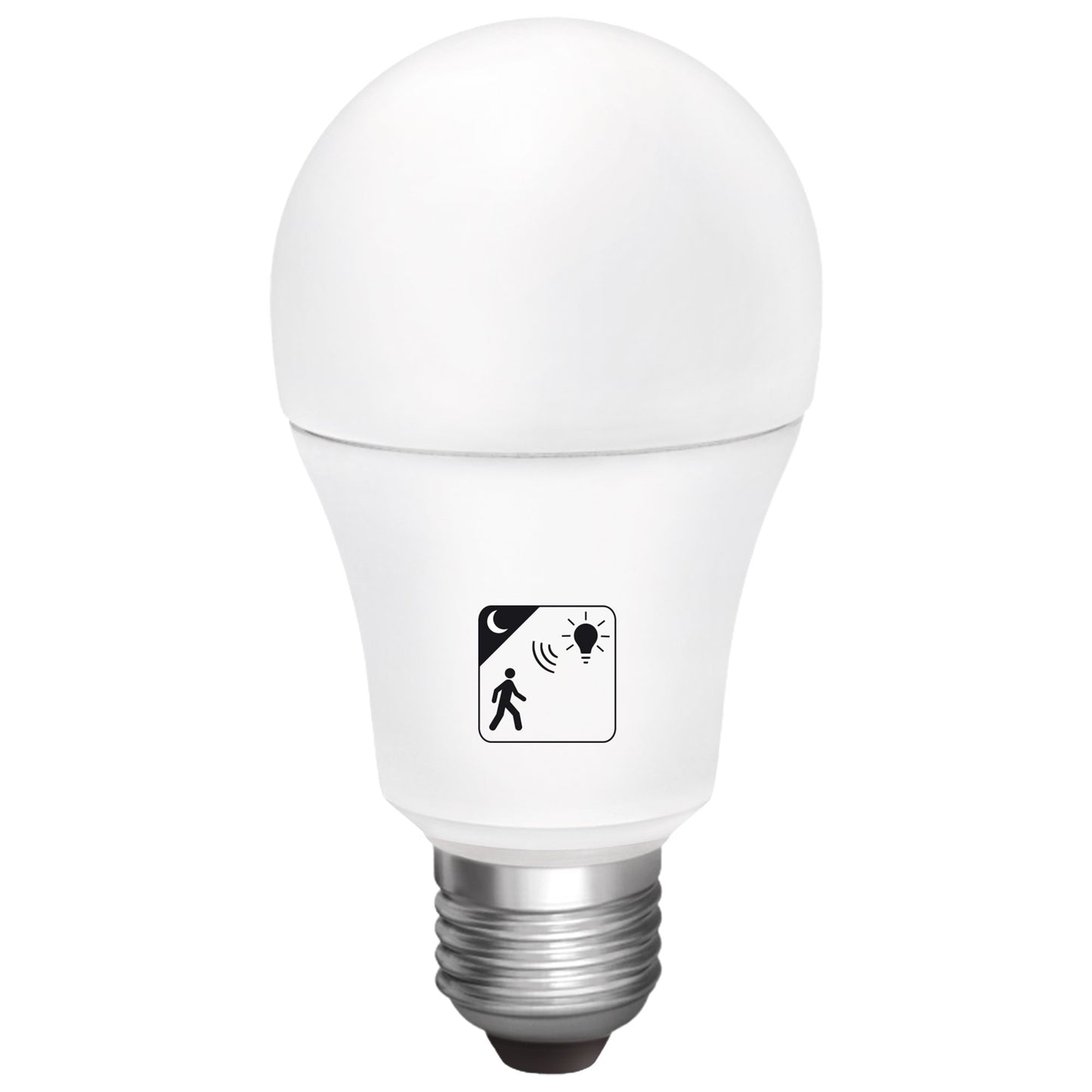 LAMPADA LED E27 10W A60 SENSOR CREPUSCULAR MOVIMENTO 230V AC