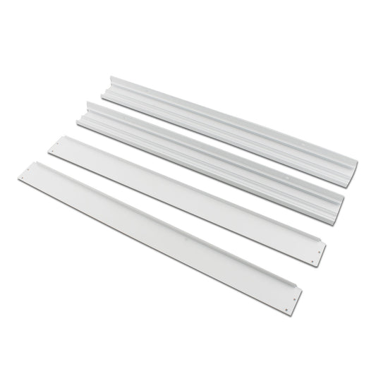 MOLDURA DE ALUMÍNIO PARA PLACA LED 30x60 cm / 30x120 cm / 60x60 cm / 60x120 cm