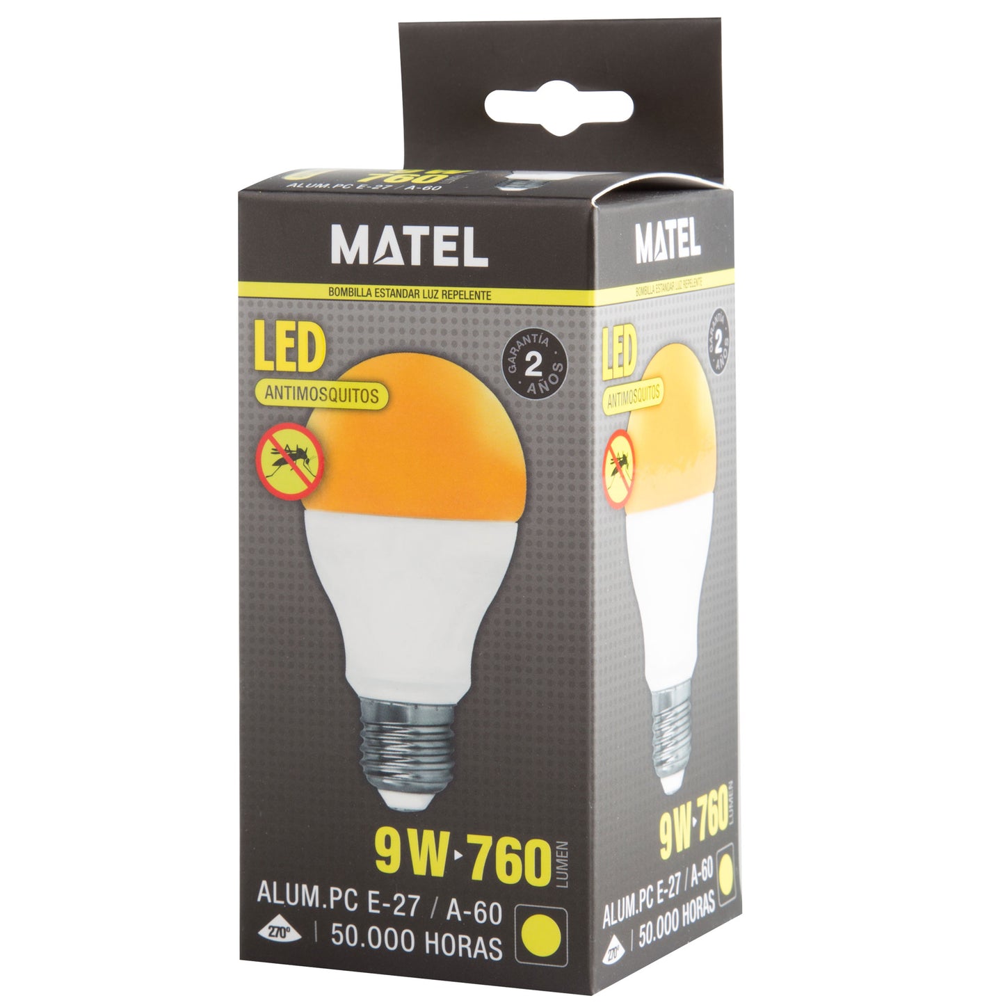 LED LAMP E27 12V 24V 125V ANTI MOSQUITO A60 A70 230V AC