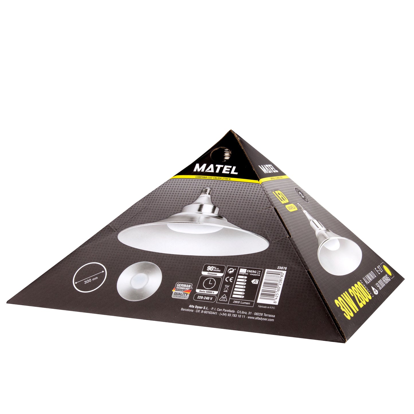 CAMPANULA LED INDUSTRIAL E27 30W 100W 150W 200W 230V AC