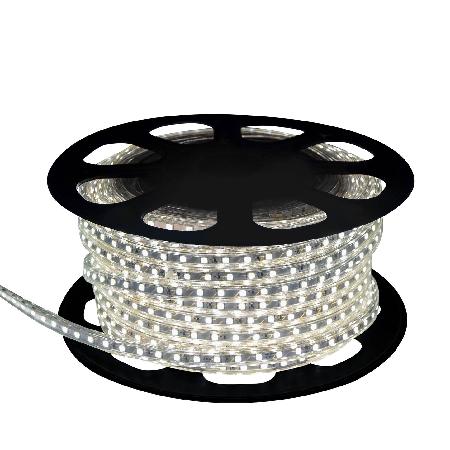 TIRAS DE FITAS LED 25M EM SILICONE QUALIDADE PREMIUM 220V AC IP68 SUBMERGIVEL