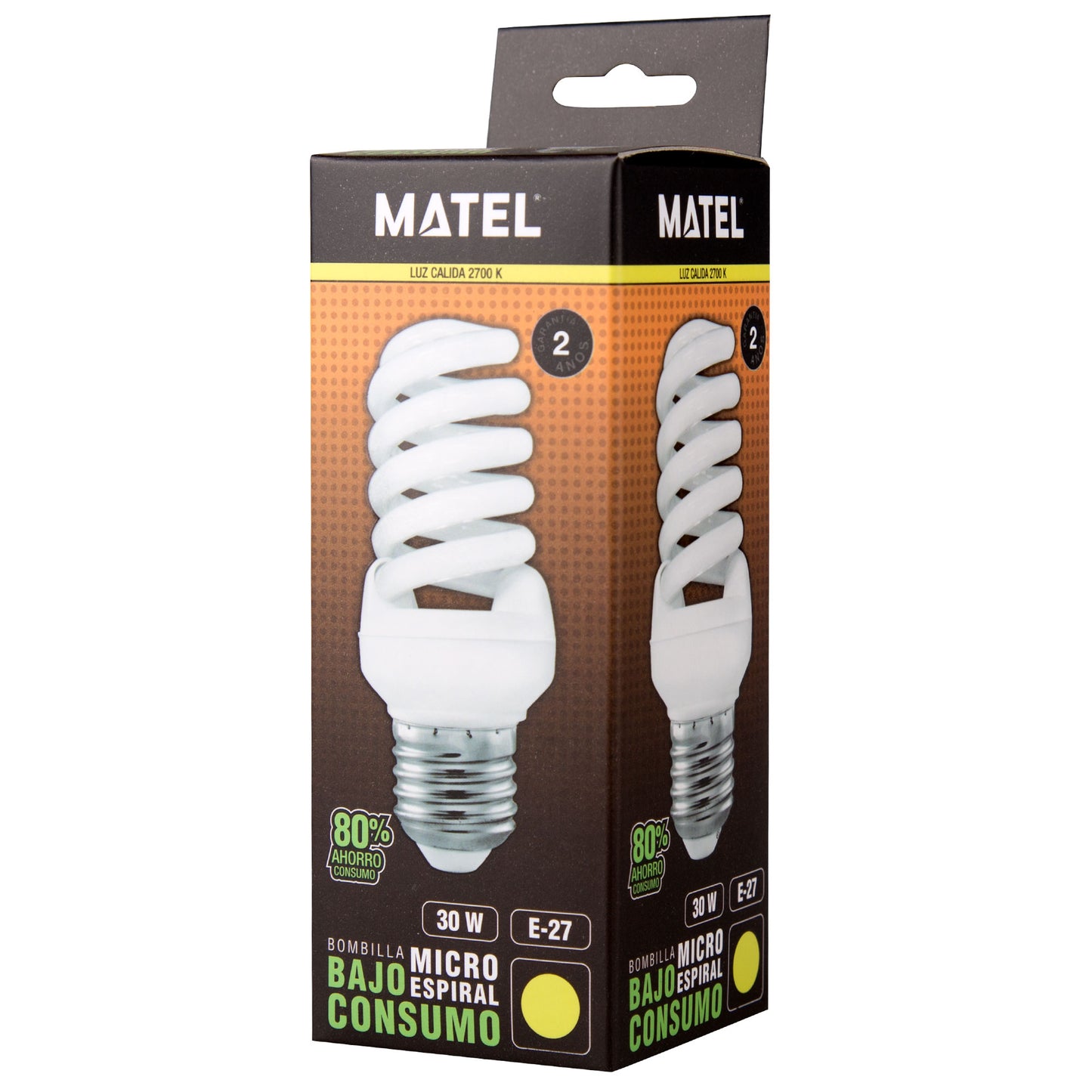 LAMPE E27 CFL MICRO SPIRALE 9W 11W 13W 15W 20W 25W 30W LUMIÈRE FROIDE / LUMIÈRE CHAUDE