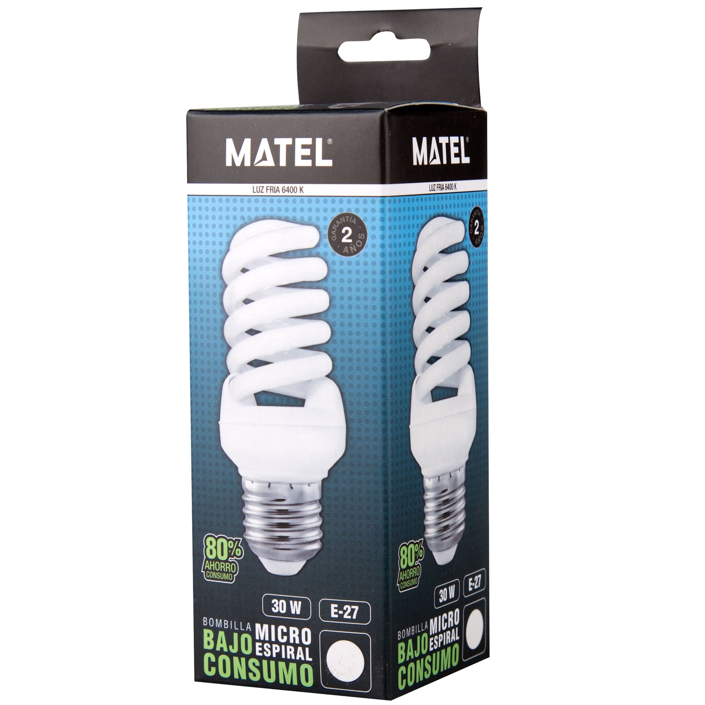 LAMPE E27 CFL MICRO SPIRALE 9W 11W 13W 15W 20W 25W 30W LUMIÈRE FROIDE / LUMIÈRE CHAUDE