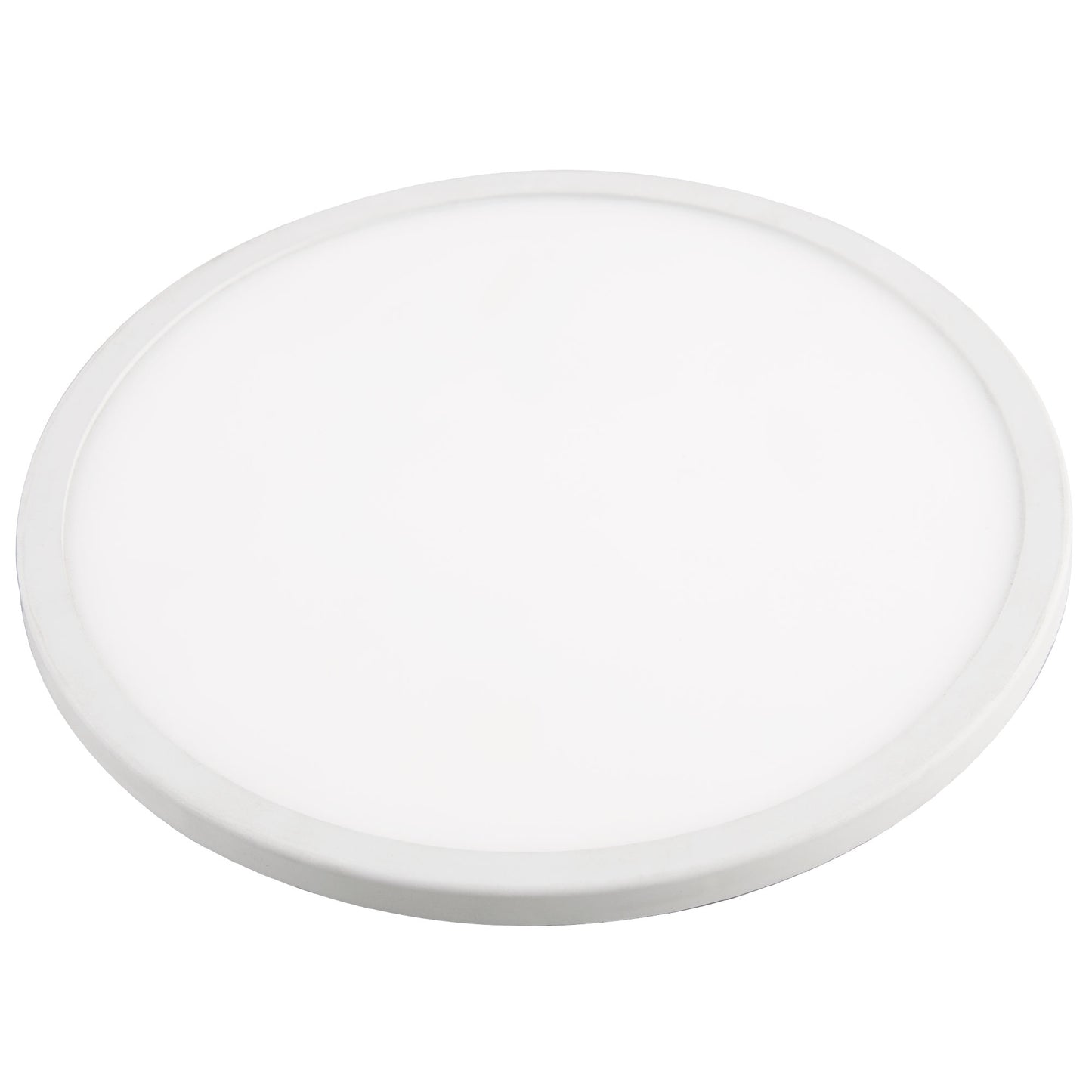 PLACA LED ULTRA FINA BRANCA REDONDA PLANA 120º EM ALUMÍNIO AJUSTÁVEL 230V AC