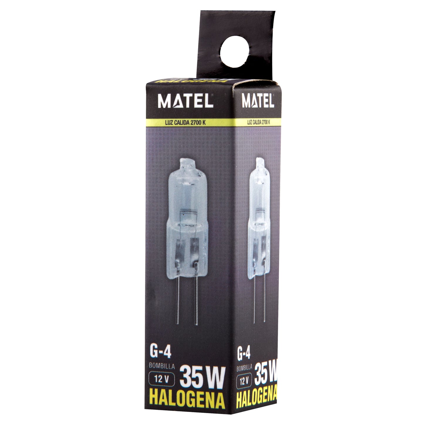 LAMPADA G4 DOIS PINOS 20W 35W TRANSPARENTE 12V