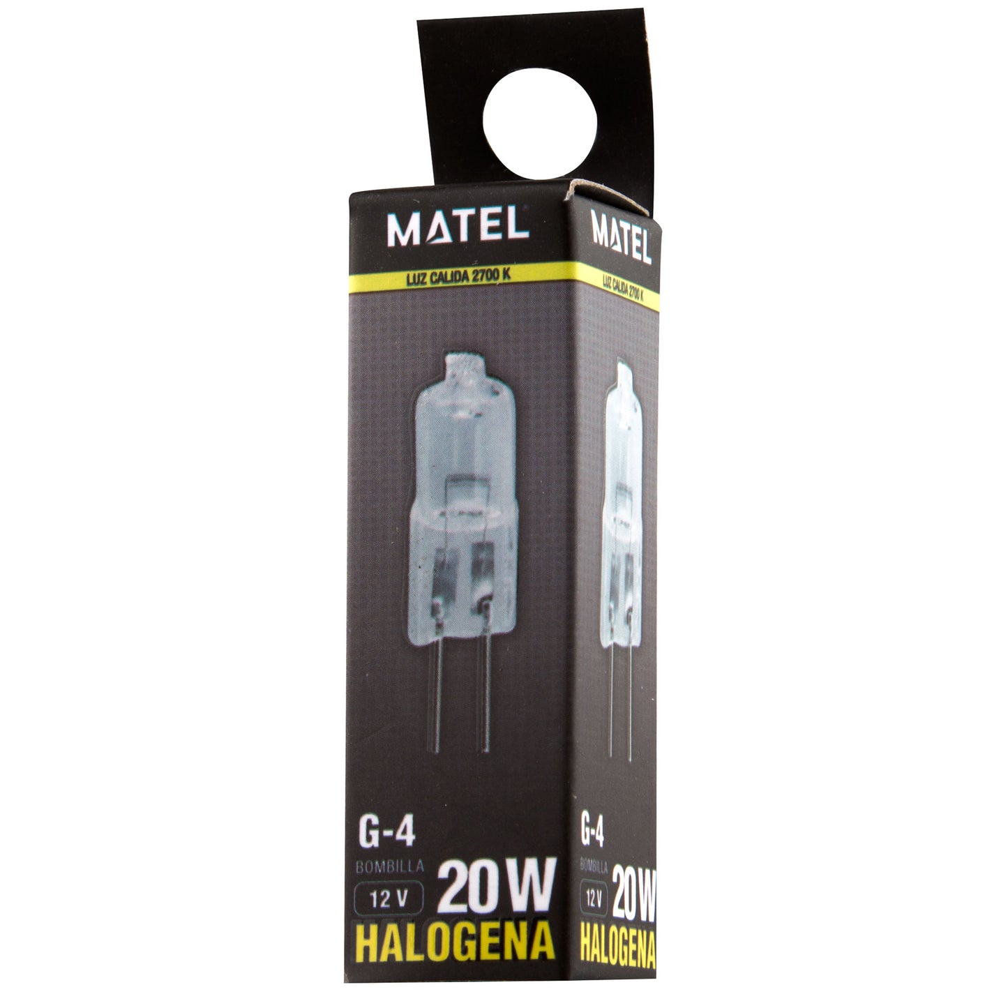 LAMPADA G4 DOIS PINOS 20W 35W TRANSPARENTE 12V