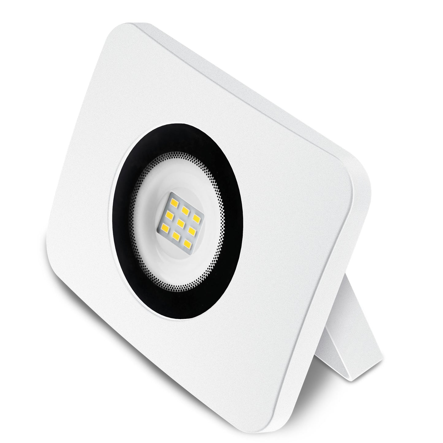 PROJECTEUR EN FONTE D'ALUMINIUM BLANC AVEC / SANS CAPTEUR 10W 20W 30W 50W 70W 100W 6400K 230V AC