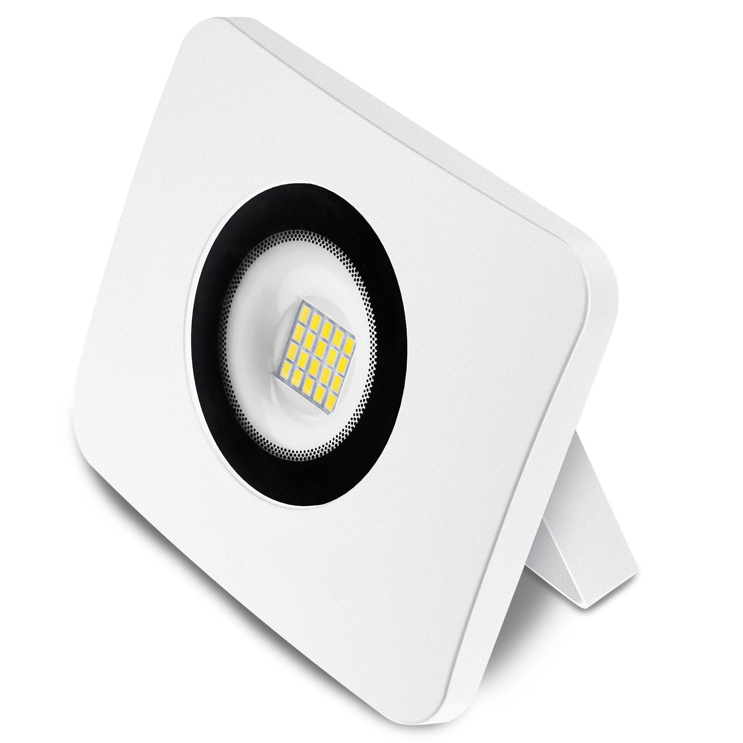 PROJECTEUR EN FONTE D'ALUMINIUM BLANC AVEC / SANS CAPTEUR 10W 20W 30W 50W 70W 100W 6400K 230V AC