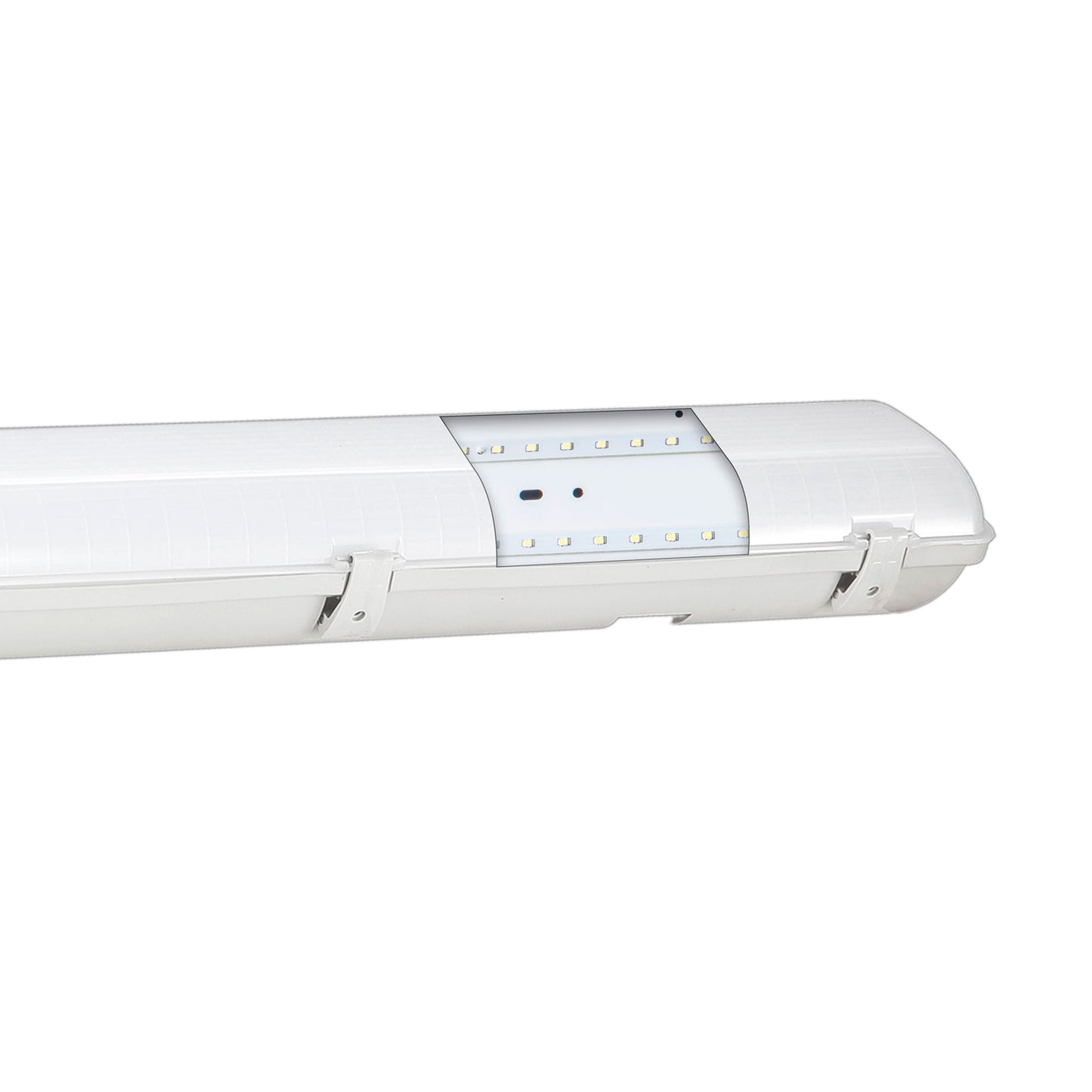 ARMURE LED INTÉGRÉE IP65 18W 20W 36W 40W 48W 50W 120º AVEC OU SANS CAPTEUR 230V AC