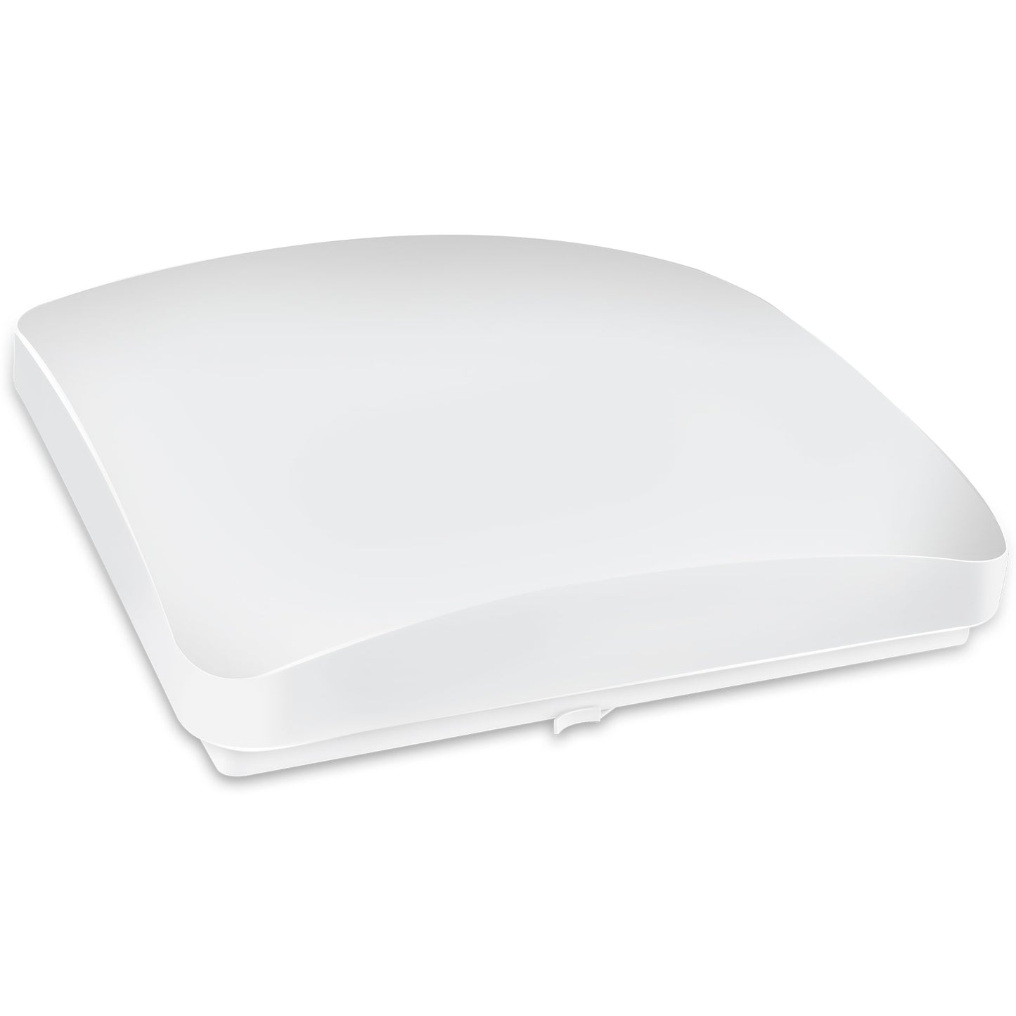 APLIQUE LED ALUMÍNIO REDONDO QUADRADO PC 12W 18W 24W 120º IP20 230V AC