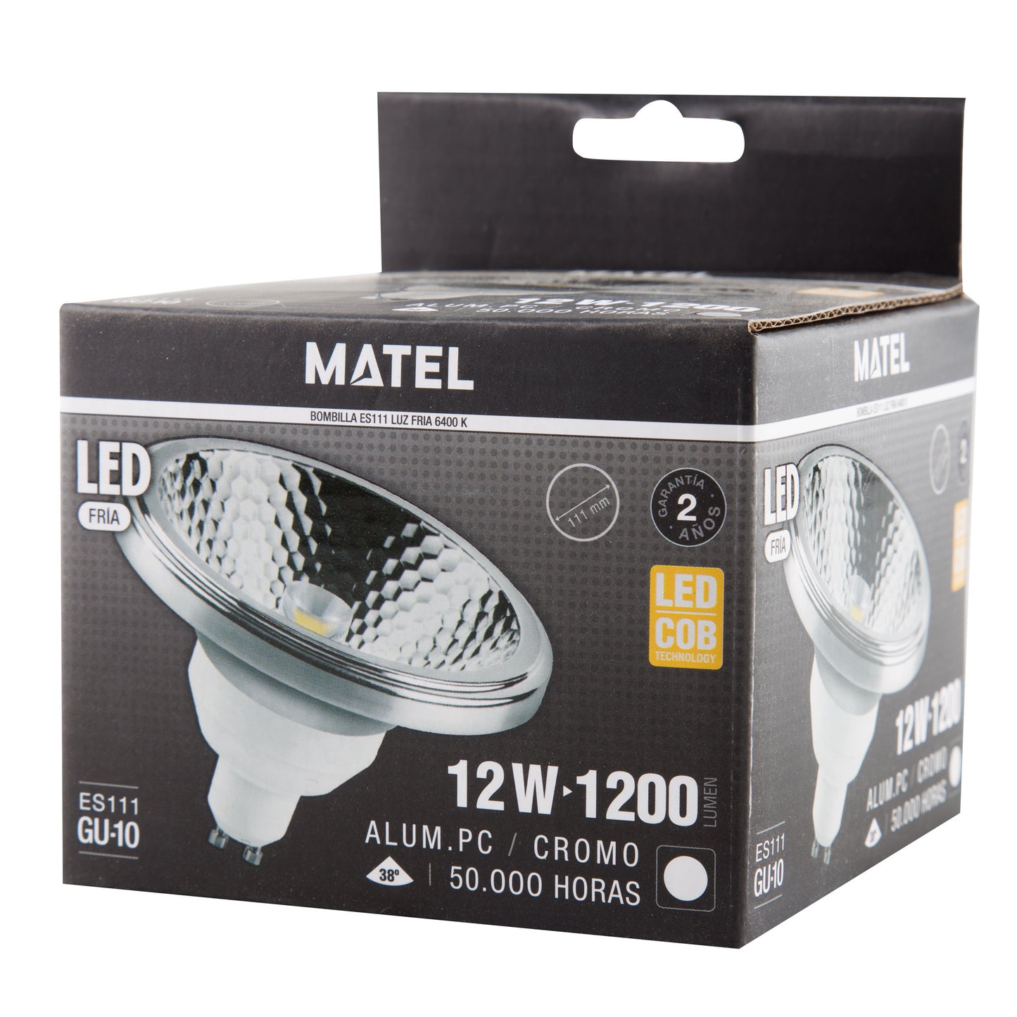 LAMPE LED AR111 38º ES111 GU10 38º 120º GX53 120º 230V AC
