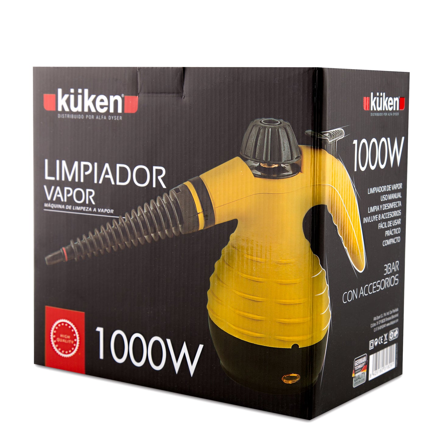 PISTOLA A VAPOR KUKEN 3 BAR 900W - 1050W