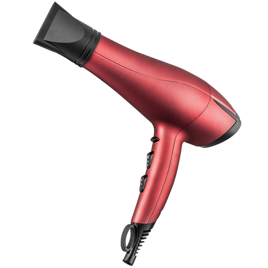 SECADOR DE CABELO PROFISSIONAL IONIC VERMELHO 2400W