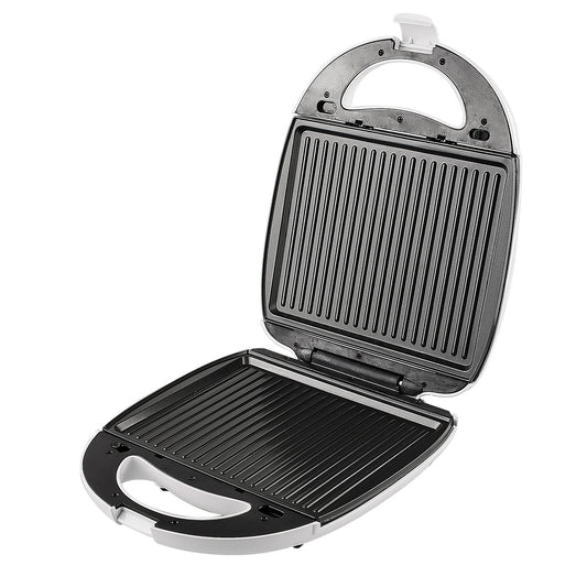 SANDUICHEIRA ELÉTRICA 1400W GRILL DESMONTÁVEL BRANCA 2P