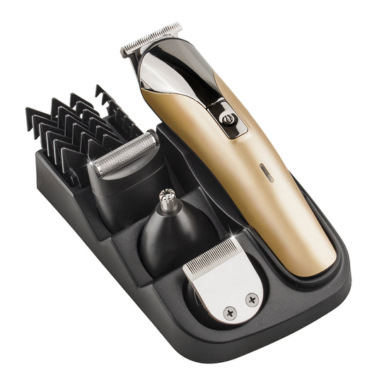 MAQUINA DE CORTAR CABELO MULTIFUNÇÃO 5W 8 EM 1 RECARREGÁVEL