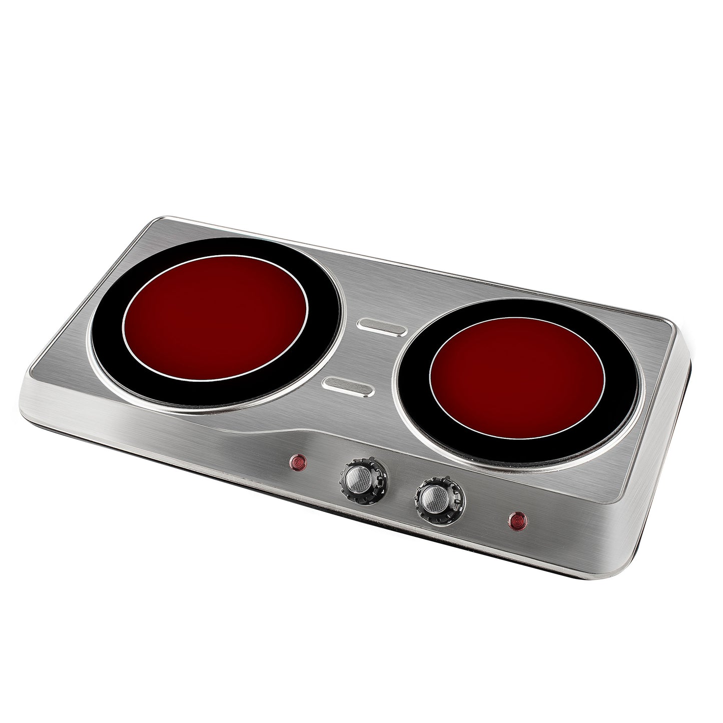 FOGÃO ELÉTRICO VITRO INOX 2 PLACAS 2000W