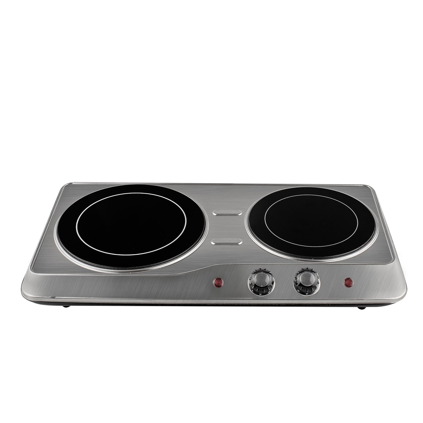 FOGÃO ELÉTRICO VITRO INOX 2 PLACAS 2000W