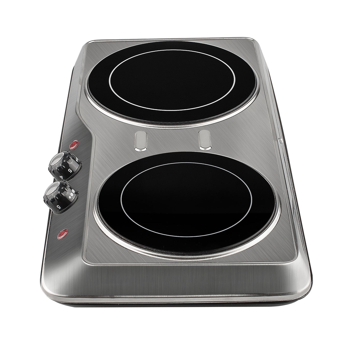 FOGÃO ELÉTRICO VITRO INOX 2 PLACAS 2000W