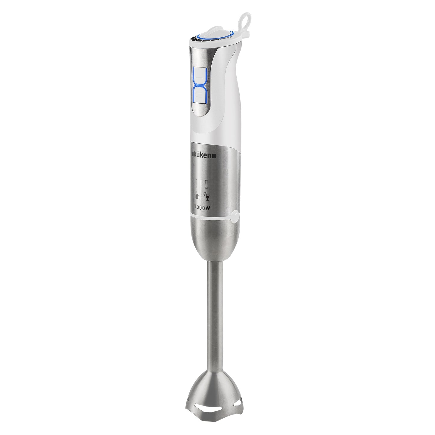 VARINHA MÁGICA KUKEN 1000W INOX + VASO 600ML