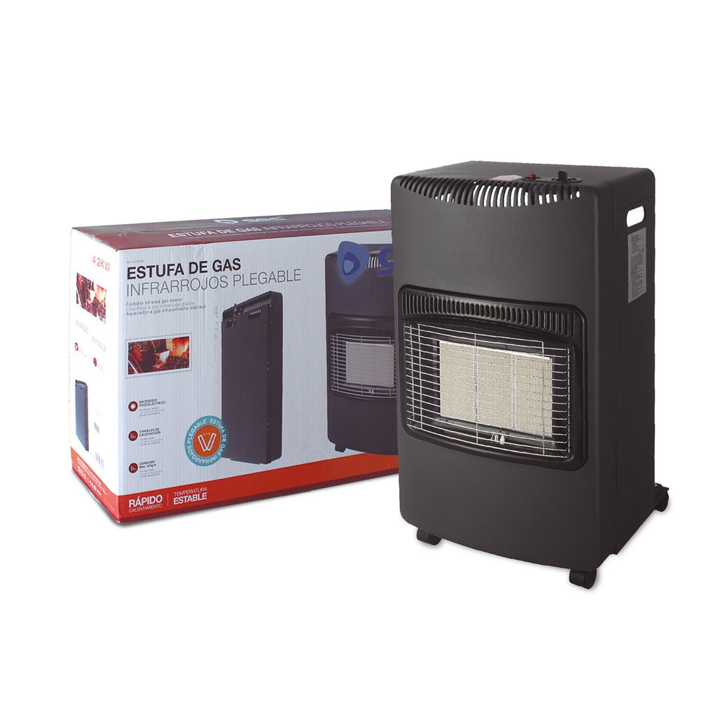 Fogão a gás infravermelho dobrável máx. 4200 W