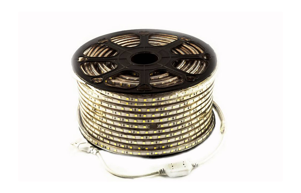 FITA LED EM SILICONE 5050 12W 1000LM 3000K IP65 230V