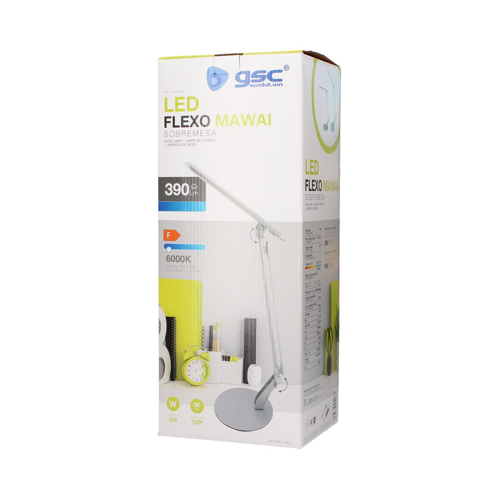 Candeeiro  Flexível Mawai 4W Gray desktop