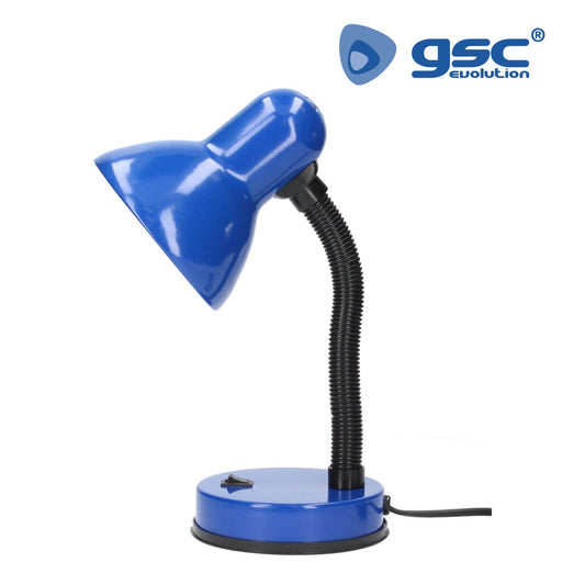 Candeeiro de secretária Bell E27 Azul