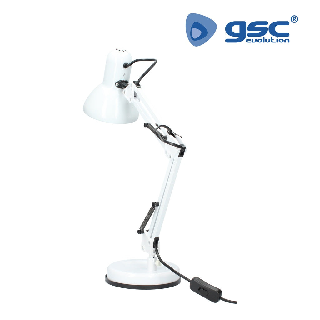 Candeeiro de secretária Tradição E27 40W- Branco