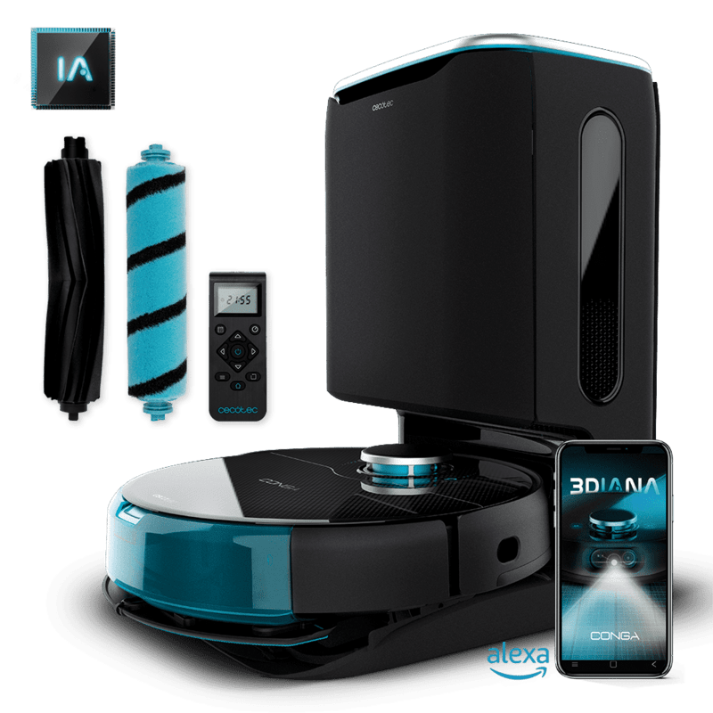 Conga 9090 IA + Base de autovaciado Conga Home 10.000