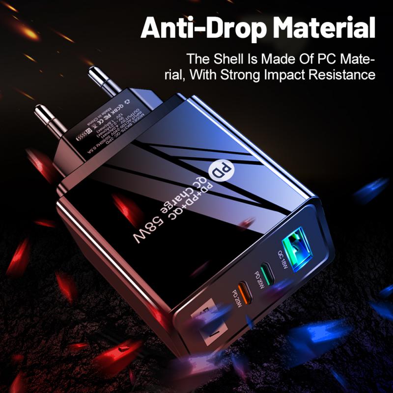 Chargeur Rapide USB 3.0 58W