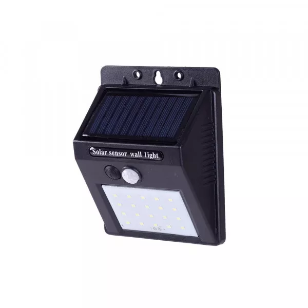 LAMPE LED CAPTEUR DE MOUVEMENT SOLAIRE - 3W 30 leds
