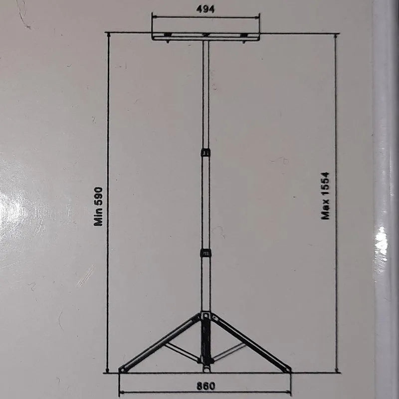 TRÉPIED POUR PROJECTEURS