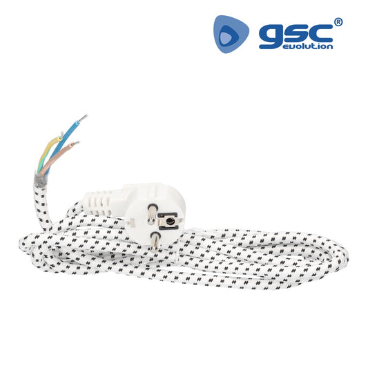Textile cable connection (3x1.0mm) 1.8M 