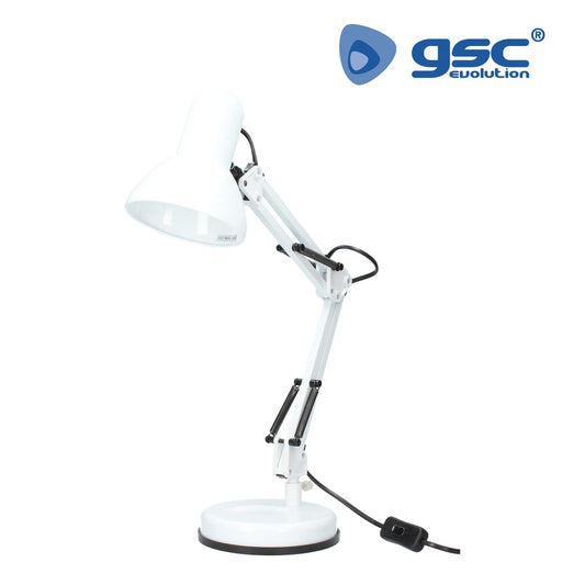 Candeeiro de secretária Tradição E27 40W- Branco