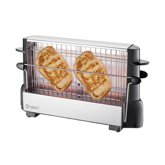 Grille-pain vertical multi-espaces en acier inoxydable 700W