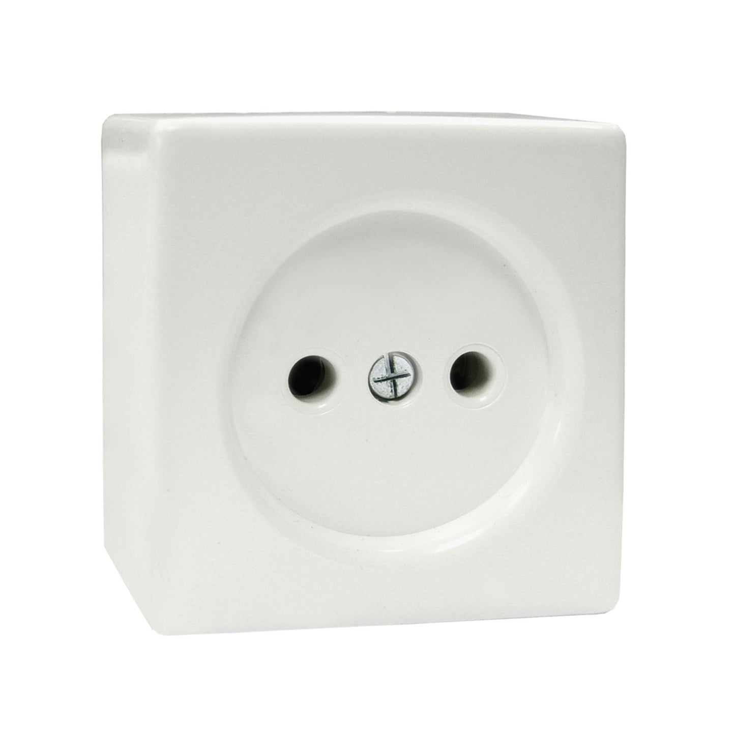 WHITE EXTERNAL SOCKET WITH CERAMIC CORD