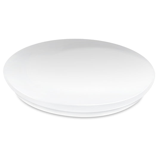 LUMINAIRE LED ROND MATEL EXTRA-PLAT 18W FROID 