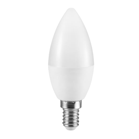 LAMPE BOUGIE LED MATEL SMART WIFI E14 5.5W RVB 