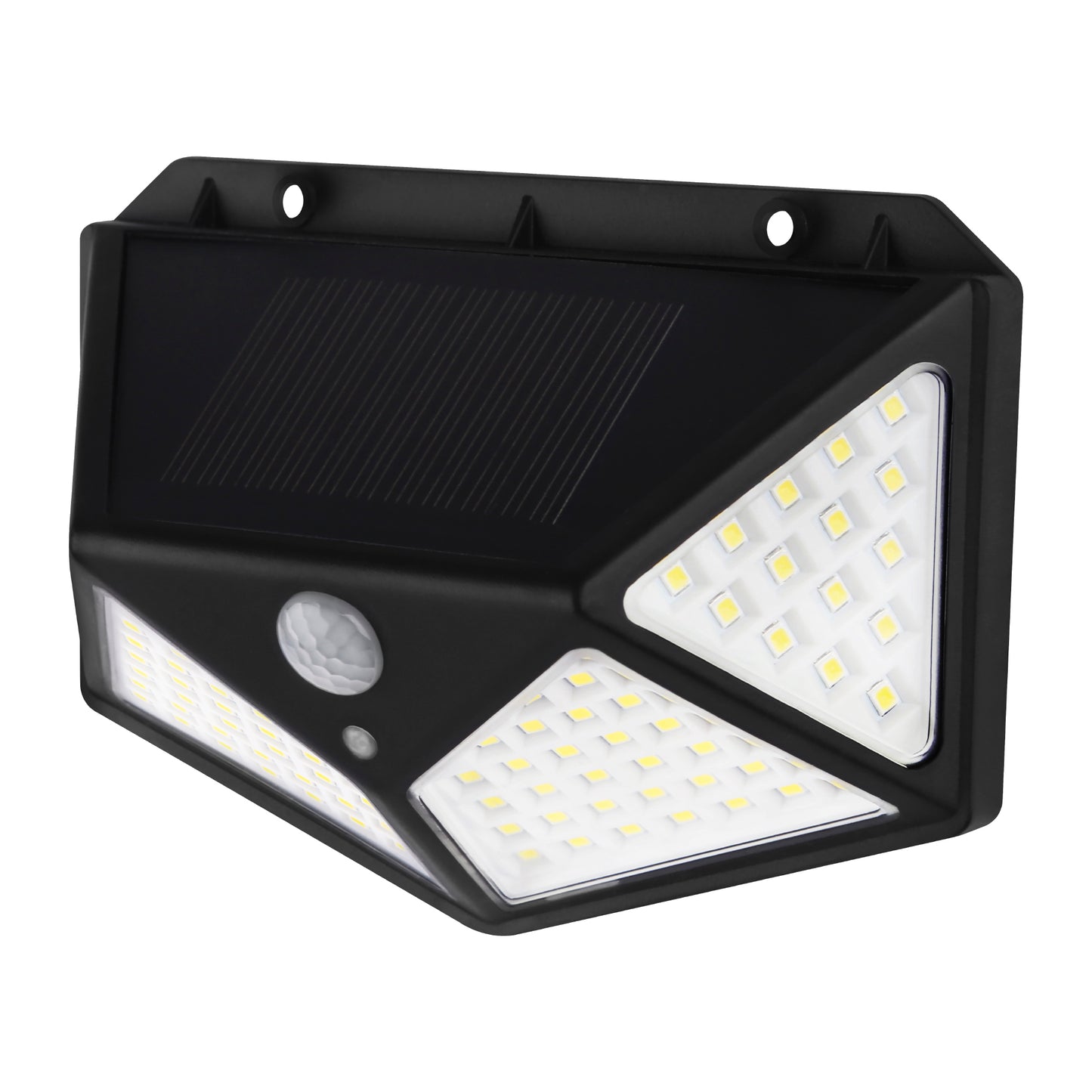 LUMIÈRE LED SOLAIRE AVEC CAPTEUR 5W LUMIÈRE FROIDE 