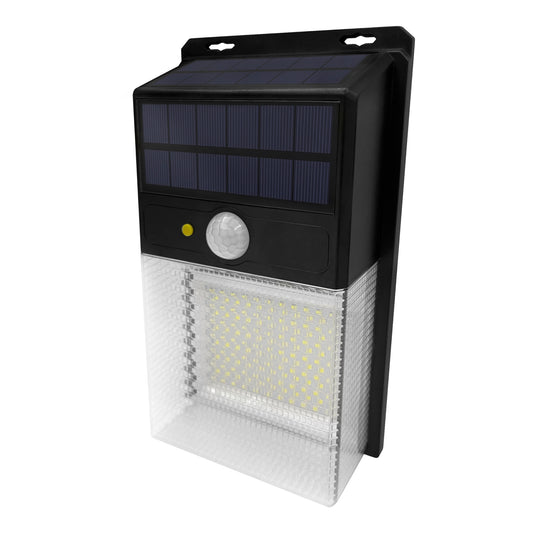 LUZ SOLAR LED COM SENSOR 15W LUZ FRIA