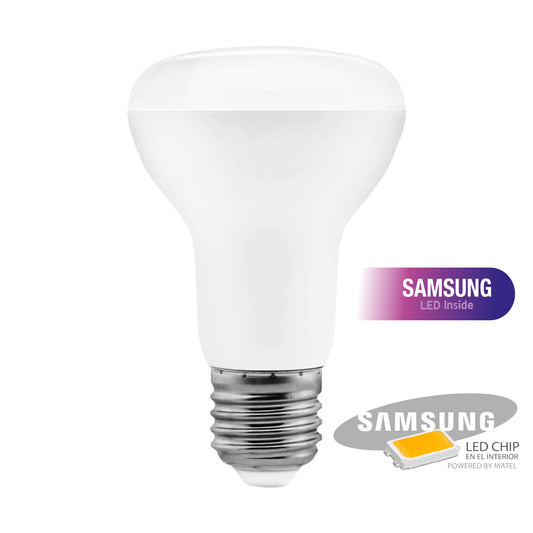 LAMPE REFLECTEUR LED SAMSUNG E27 R80 12W CHAUD 
