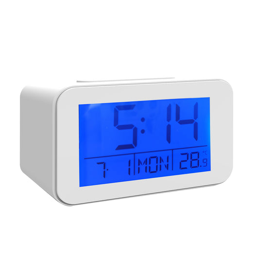 RELÓGIO DIGITAL COM ALARME E TEMPERATURA
