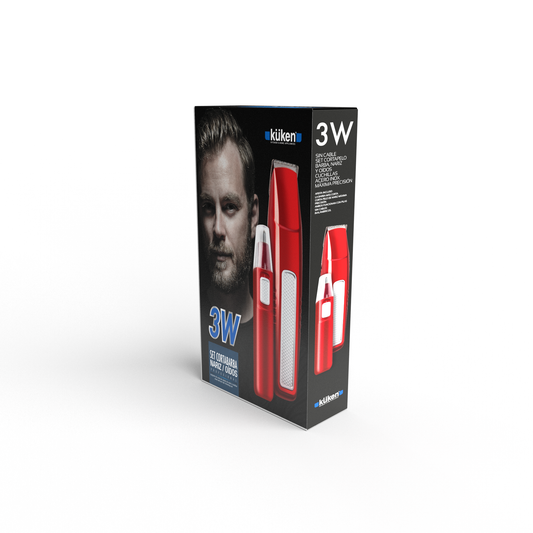 KÜKEN 3W APARADOR DE CABELO BARBA / ORELHAS